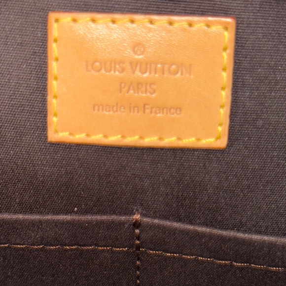 Louis Vuitton merlot Vernis Satchel with Signature Monogram - Picture 5 of 14